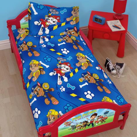 Paw Patrol Rescue Junior Rotary Duvet Cover Set Extra Image 1